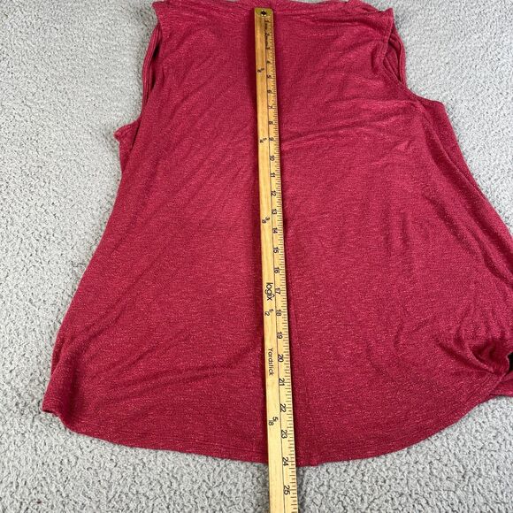 Anthropologie Akemi + Kin Tank Top Womens Medium Sleeveless Drape Neck Rayon - Picture 8 of 11